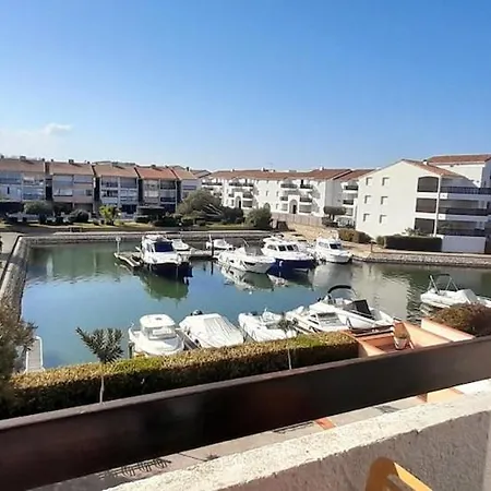 T2 Climatise Avec Vue Marina Et Parking Prive * 생시프리앙